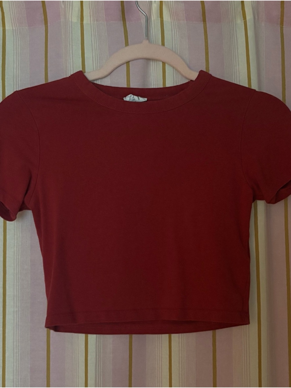 Cotton On Red Short Sleeve Fitted Tee